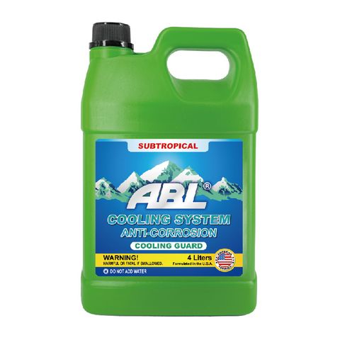 ABL 亞熱帶地區專用抗腐蝕水箱冷卻液 4L【整箱6入】