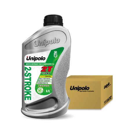 Unipolo 2T 二行程低煙機車用機油 700ml【整箱12入】