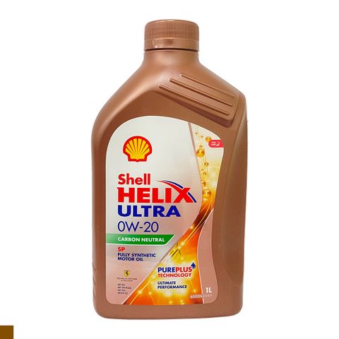SHELL ULTRA SP 0W20 1L 合成機油 (箱購12入)
