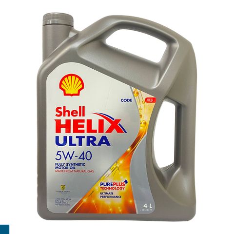 SHELL HELIX ULTRA 5W40 4L 全合成機油 (箱購4入)