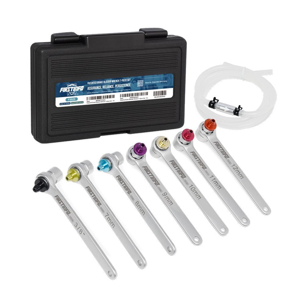 良匠工具  7pcs免動力型剎車油抽取器套裝組(7,8,9,10,11,12mm,3/8") 台灣生產 原廠有保固.