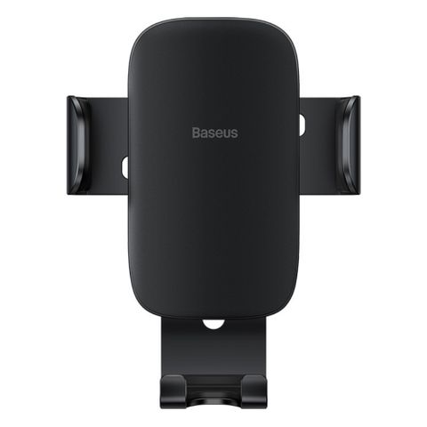 【BASEUS】倍思 第二代合金重力車用手機支架(出風口)－黑色