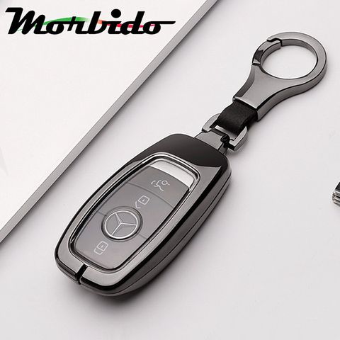 Morbido蒙彼多 M-Benz賓士E-Class系列金屬硬殼汽車鑰匙套 鋼琴黑