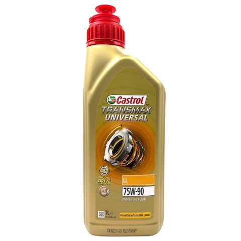 Castrol Transmax Universal LL 75W90 全合成手排  差速器專用油  齒輪油