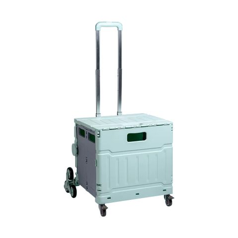 【DaoDi】萬向折疊購物車8輪爬樓梯可平拉款(手推車 買菜車 置物車)