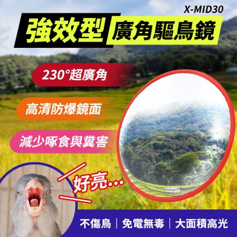 驅鳥廣角鏡(30公分) 208-MID30