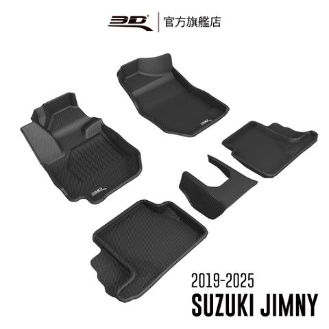 3D KAGU卡固立體汽車踏墊 SUZUKI Jimny 2019~2025 (休旅車限定)