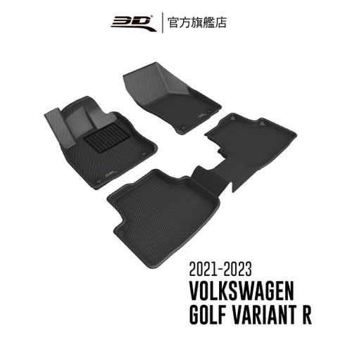 3D KAGU卡固立體汽車踏墊 適用於 VOLKSWAGEN Golf Variant R 2021~2025 正R