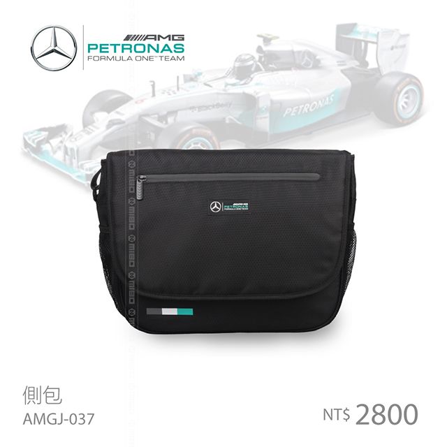 Mercedes Benz 賓士  AMG 賽車  Petronas 側包 AMGJ-037