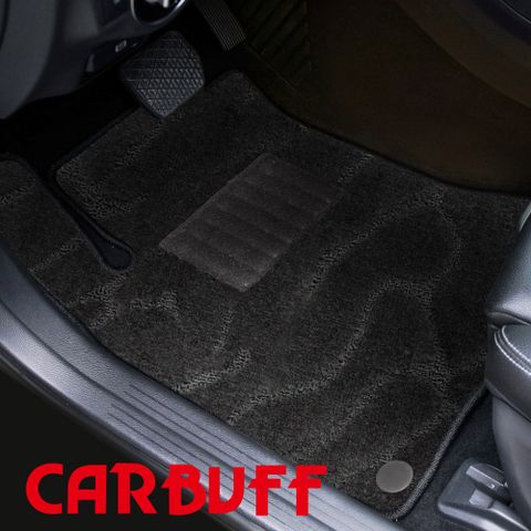 CARBUFF 車痴 雪絨汽車腳踏墊 Ford Focus (2019/02~) 四代適用/黑色