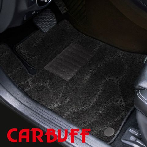 CARBUFF 雪絨汽車腳踏墊 Ford Kuga (2020/06~) 三代適用/黑色