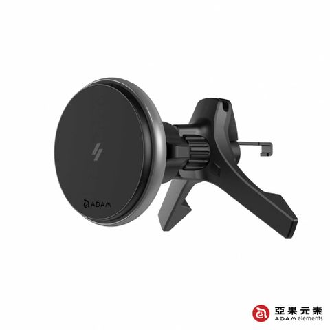 Adam 亞果元素 CQ2 Qi2 15W 旗艦版車用磁吸充電器 Y型夾具