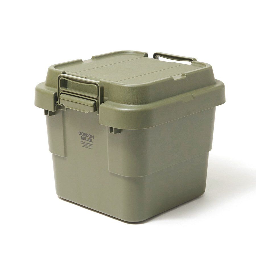 GORDON MILLER 堆疊收納箱- 30L 軍綠-GML車露生活(安托華)