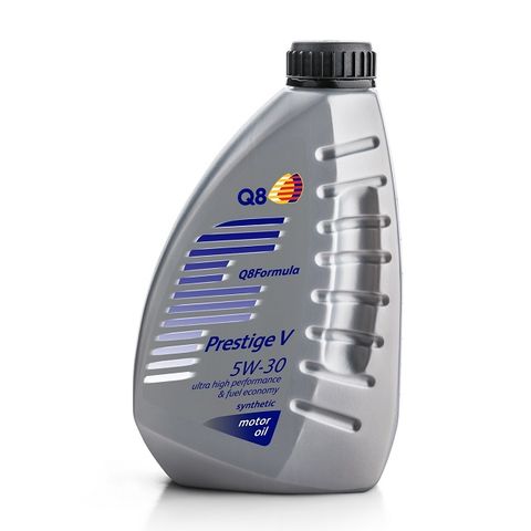 Q8 Formula Prestige V 5W-30 超高性能低硫低灰份(LOW SAPS)、ACEA C3 2021、API SP 和VW 504.00/507.00 BAUMUSTER 2020 發動機油