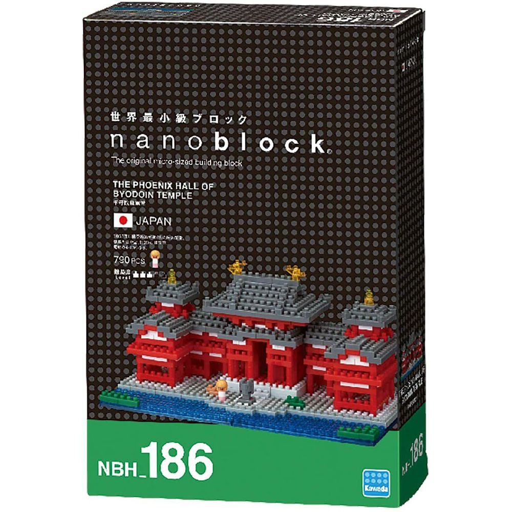 Nanoblock 迷你積木 《 Nano Block  》NBH_186 平等院鳳凰堂