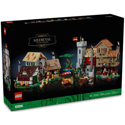 樂高積木LEGO《LT 10332》202406 ICON系列-中世紀城市廣場