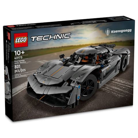 LEGO 樂高 《LT 42173》202408 科技系列 - Koenigsegg Jesko Absolut Grey Hypercar