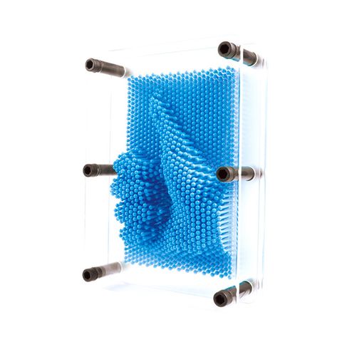 賽先生科學工廠 Pin Art 透明大搞創意複製針-藍色