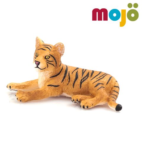 Mojo Fun動物模型-小老虎(躺姿)