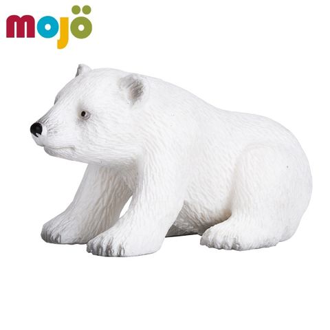 MOJO FUN 動物模型-小北極熊(坐姿)