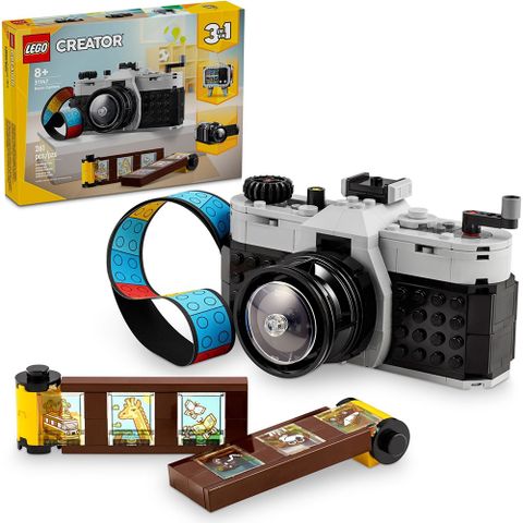 樂高積木LEGO《LT 31147》202401 創意大師三合一系列-復古照相機