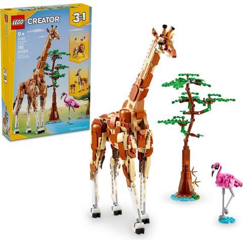 樂高積木LEGO《LT 31150》202401 創意大師三合一系列-野生動物園動物