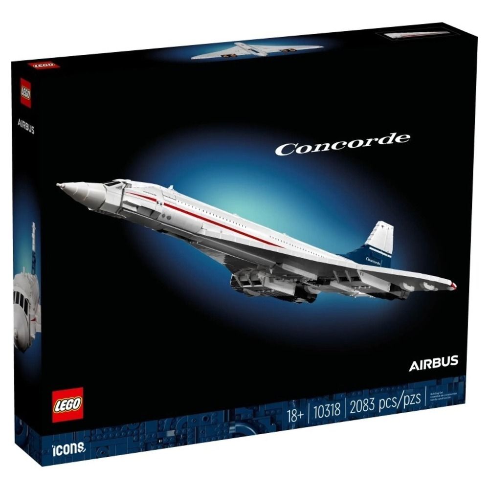 LEGO 10318 協和號客機Concorde AirBus - PChome 24h購物