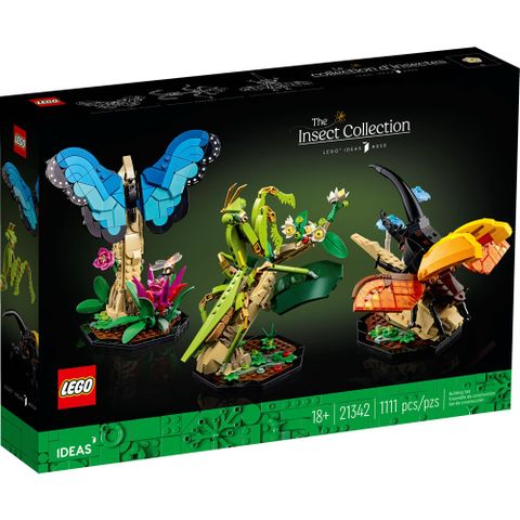 樂高積木 LEGO《LT 21342》202312 IDEAS系列-昆蟲集錦