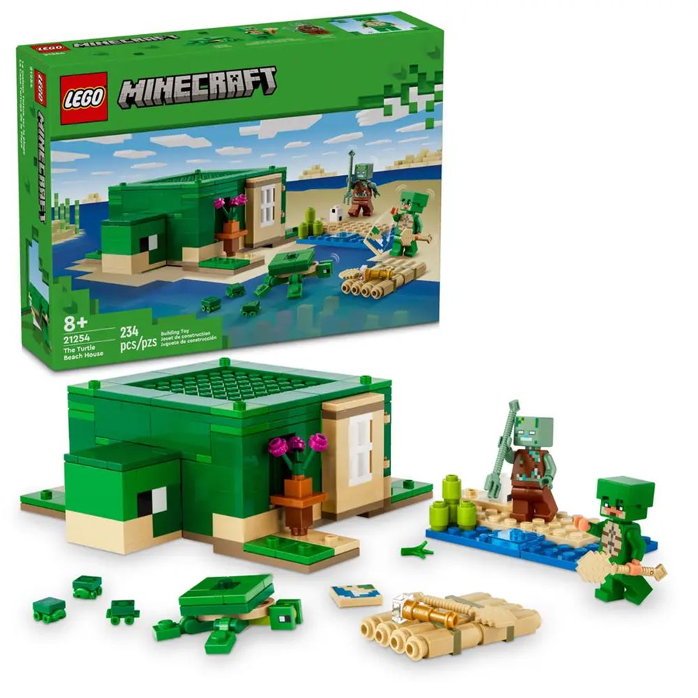 LEGO 樂高 積木《LT 21254》202401 麥塊系列-The Turtle Beach House