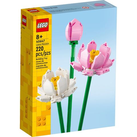 LEGO 樂高 積木《LT 40647》202401 LEL Flowers系列-蓮花Lotus Flowers