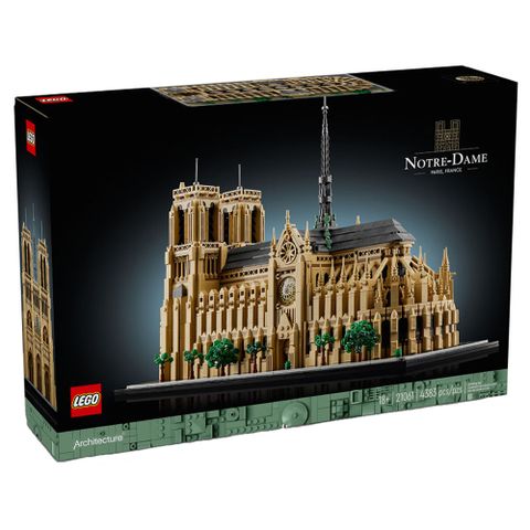 樂高積木LEGO《LT 21061》202406 世界建築系列-巴黎聖母院