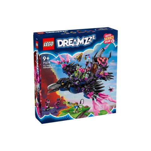 LEGO 71478 奈何女巫的暗夜渡鴉