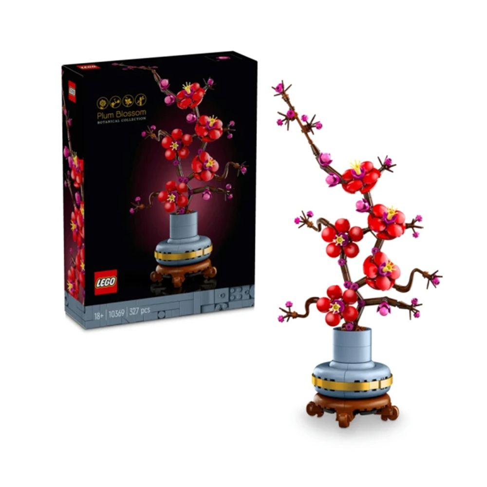 LEGO 樂高 樂高 LEGO 積木 ICONS系列 梅花 Botanicals 10369