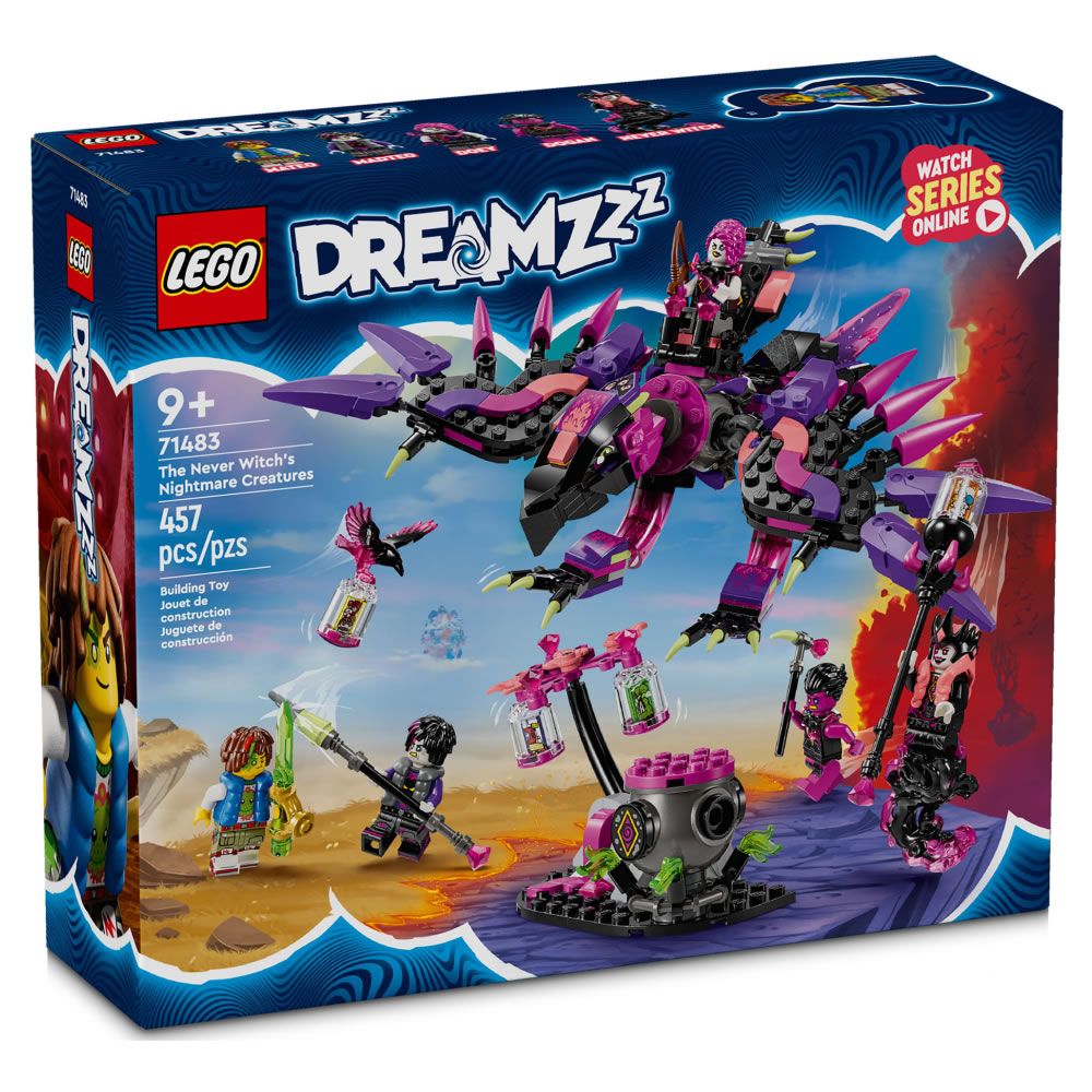 LEGO 樂高 《LT 71483》202408 DREAMZzz系列 - 奈何女巫的惡夢生物