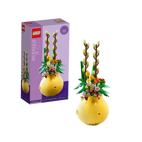 LEGO 樂高 積木 創意系列 花盆 Flowerpot 40588W