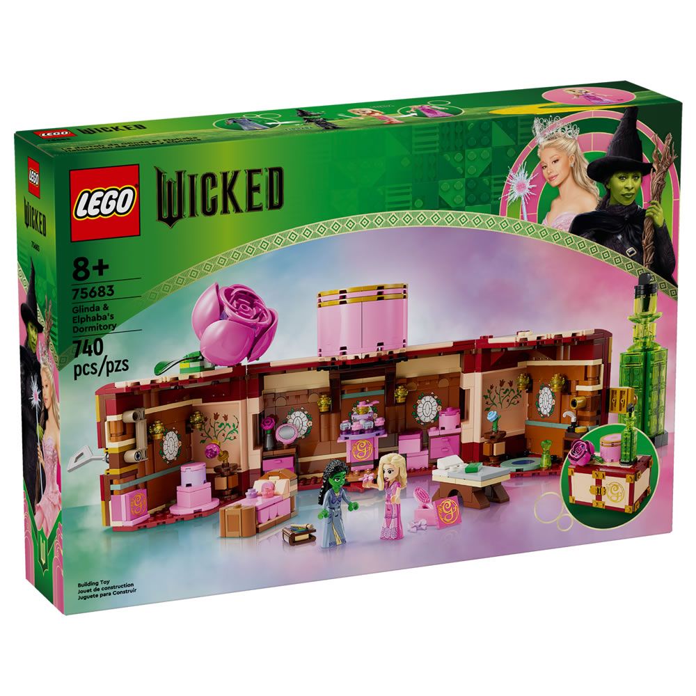 LEGO 樂高 75683 202410 Wicked 系列 - 葛琳達和艾爾法巴的宿舍(魔法壞女巫)