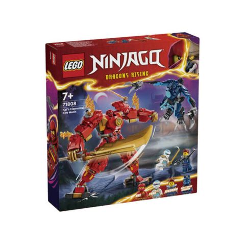 LEGO 71808 赤地的火元素機械人 Kai's Elemental Fire Mech