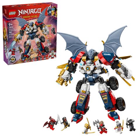 LEGO 71834 冰忍的終極合體機械人
