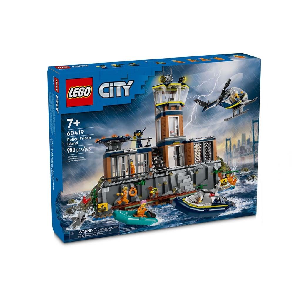 LEGO 樂高  60419 監獄島 Police Prison Island