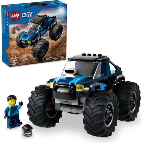 樂高積木LEGO《LT 60402》202401 城市系列-藍色怪獸卡車