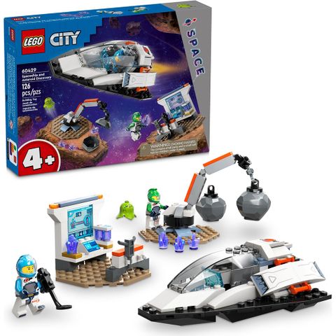 樂高積木LEGO《LT 60429》202401 城市系列-太空船和小行星探索