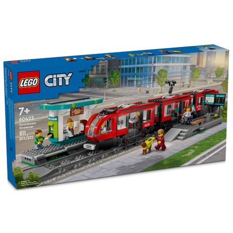 LEGO 樂高 《LT 60423》202408 城市系列 - 市區路面電車和車站