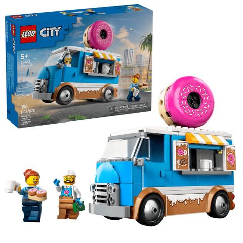 LEGO 樂高 60452 甜甜圈車