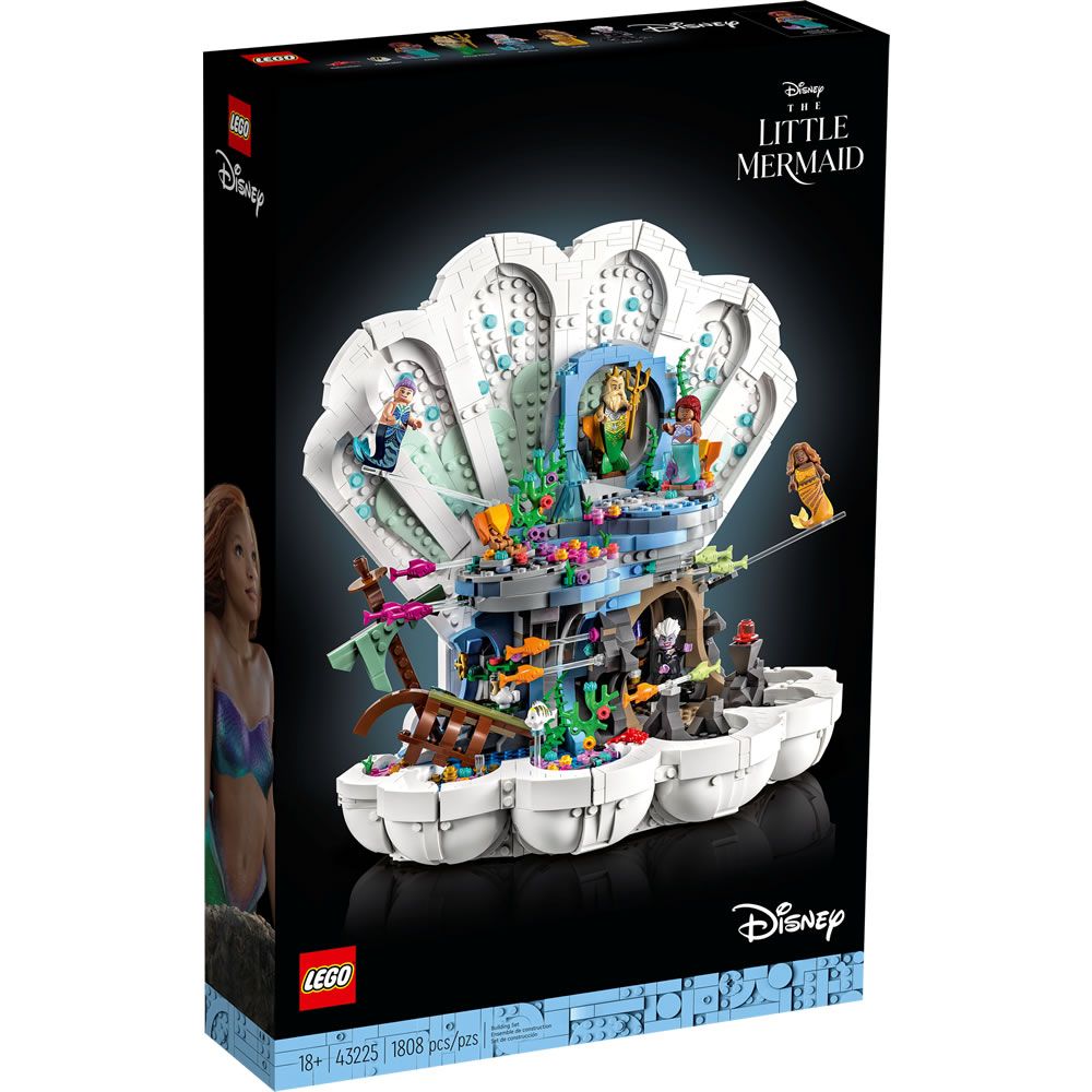 LEGO 樂高 積木 《LT 43225 》202307 迪士尼系列-The Little Mermaid Royal Clamshell