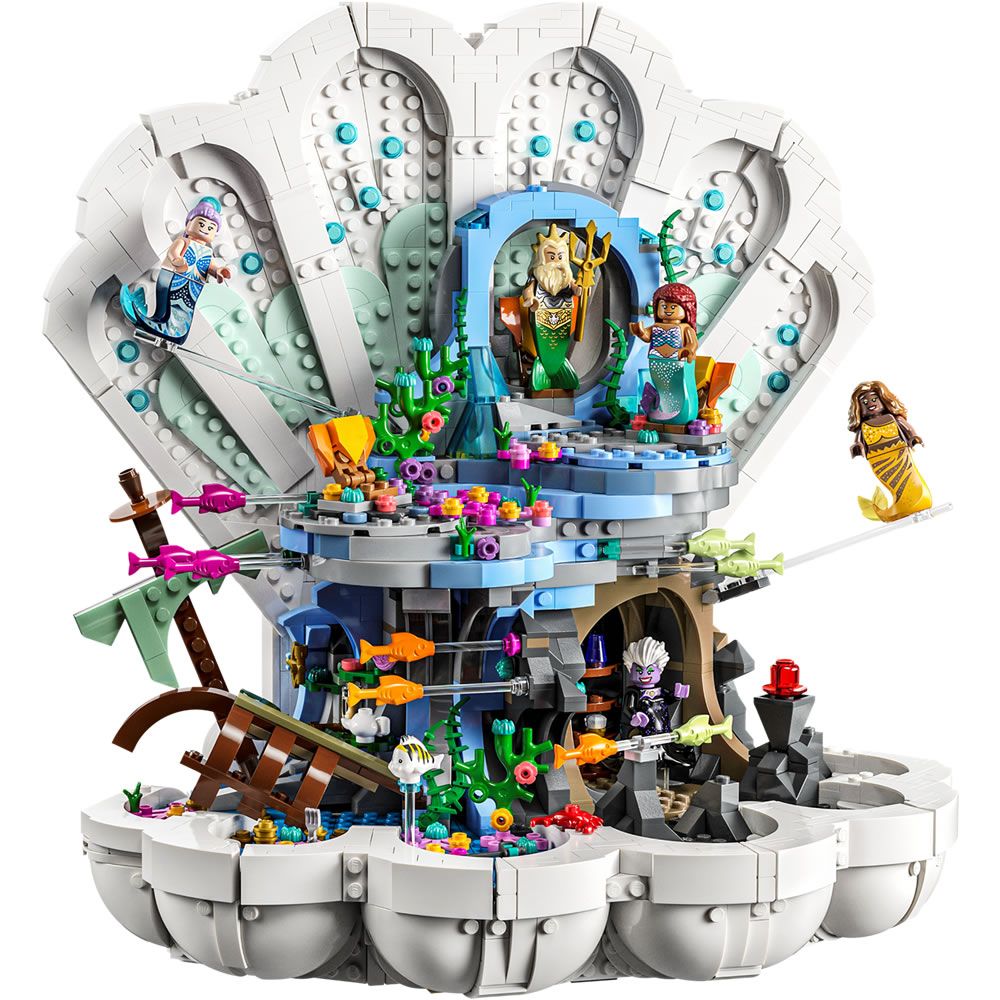 LEGO 樂高 積木 《LT 43225 》202307 迪士尼系列-The Little Mermaid Royal Clamshell