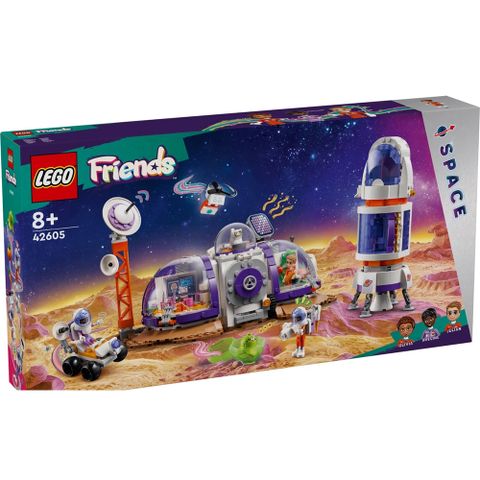 樂高積木LEGO《LT 42605》202401 姊妹淘系列-火星太空基地和火箭