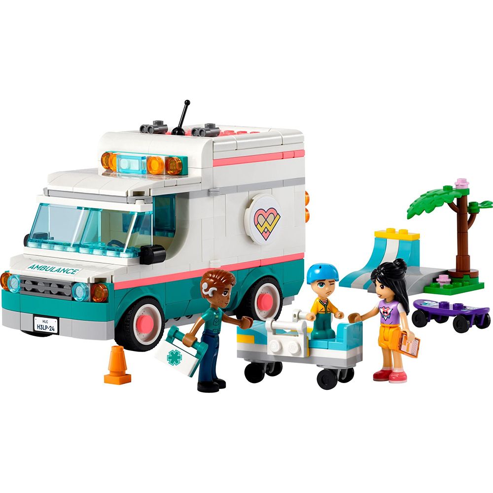 LEGO 樂高 積木《LT 42613》202401 姊妹淘系列-心湖城醫院救護車