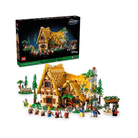 樂高 LEGO 積木 迪士尼系列 白雪公主 小屋43242 w