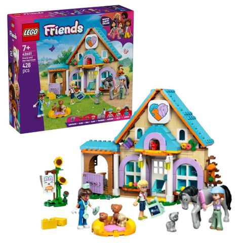 LEGO 42651 馬兒和寵物獸醫診所