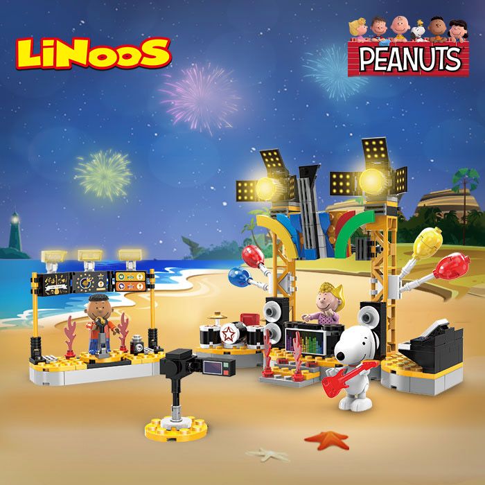 LiNoos SNOOPY 歡樂廣場系列 電音演唱會 - LN.8008